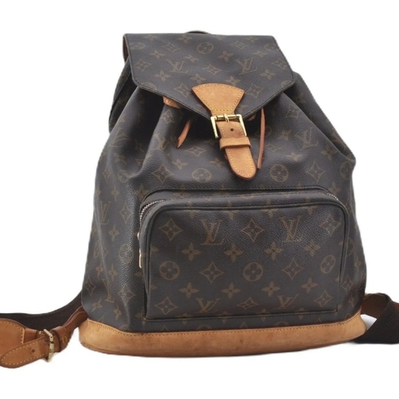100% AUTHENTIC LOUIS VUITTON MONTSOURIS GM BACKPACK - Picture 2 of 13